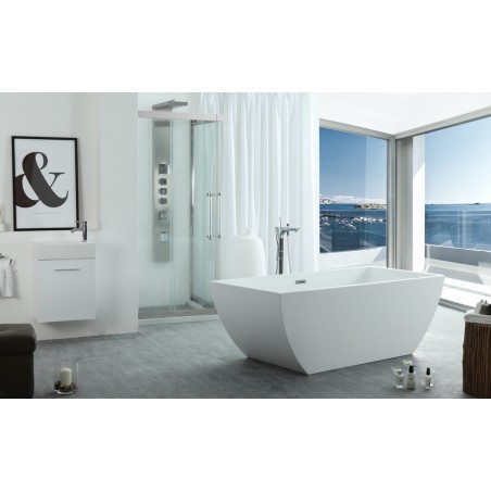 67" WHITE ACRYLIC TUB - NO FAUCET