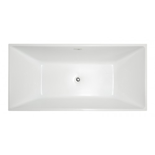 67" WHITE ACRYLIC TUB - NO FAUCET