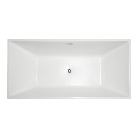 67" WHITE ACRYLIC TUB - NO FAUCET