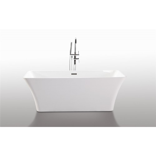 67" WHITE ACRYLIC TUB - NO FAUCET