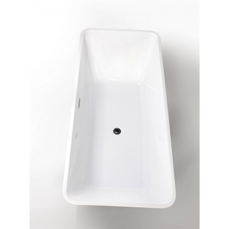 67" WHITE ACRYLIC TUB - NO FAUCET