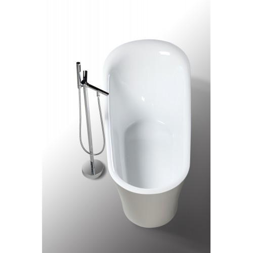 67" WHITE ACRYLIC TUB - NO FAUCET