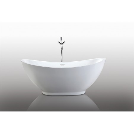 69" WHITE ACRYLIC TUB - NO FAUCET