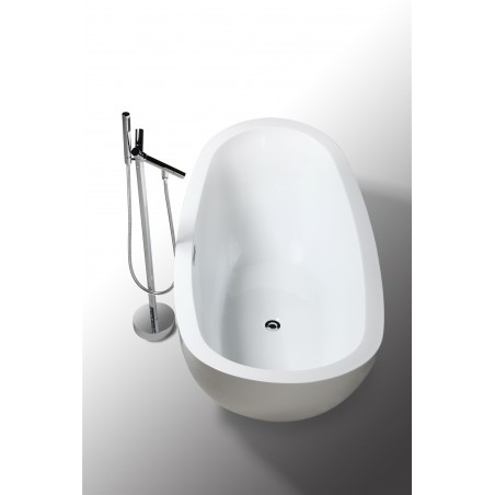 69" WHITE ACRYLIC TUB - NO FAUCET