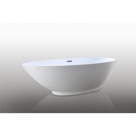 75" WHITE ACRYLIC TUB - NO FAUCET