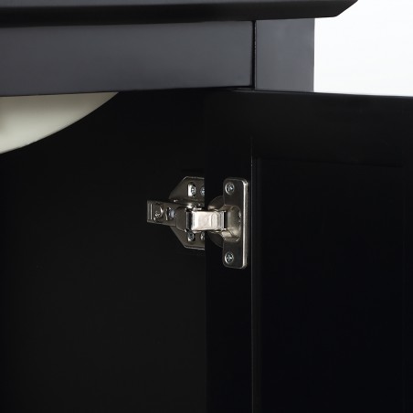 Fresca Manchester 24" Black Traditional Bathroom Vanity