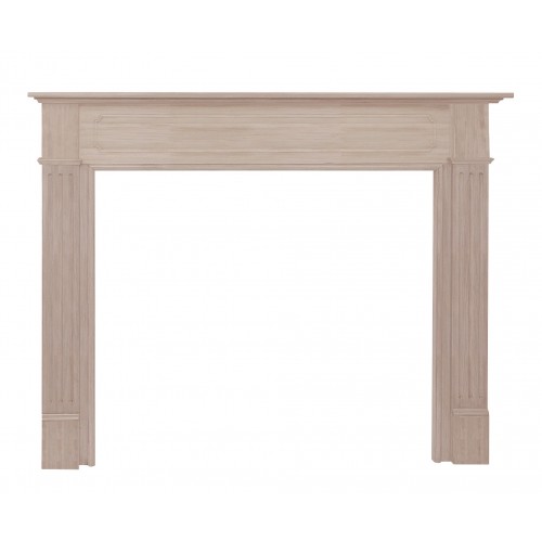 48" Williamsburg Unfinished Wood mantel. Available Unfinished only. 
Paint and stain grade.