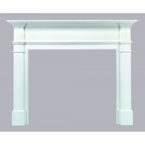 56" Windsor Unfinished Wood mantel. Available Unfinished only. 
Paint and stain grade.