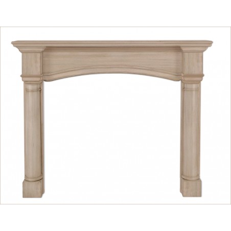 48" Princeton Unfinished Wood mantel.