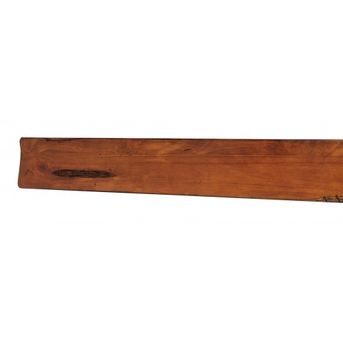 48" Shenandoah Medium Rustic Distressed Wood Shelf.