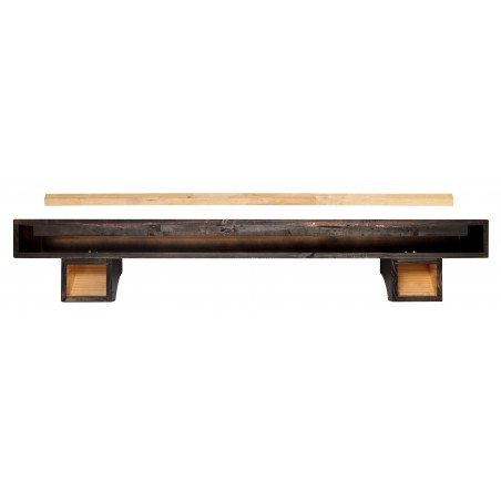 48" Shenandoah Espresso Finish Wood Shelf.