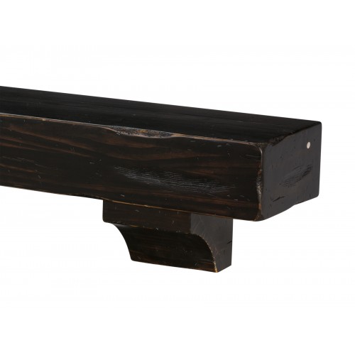 48" Shenandoah Espresso Finish Wood Shelf.