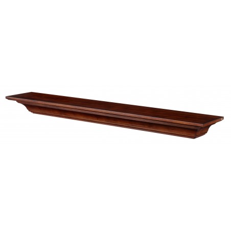 60" Homestead Antique Finish Wood Shelf.