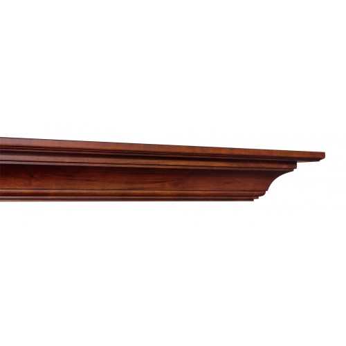 60" Homestead Antique Finish Wood Shelf.