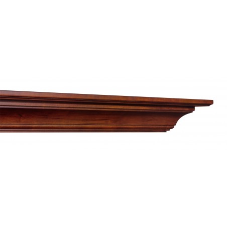 60" Homestead Antique Finish Wood Shelf.