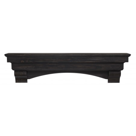 48" Celeste Espresso Finish Wood Shelf.