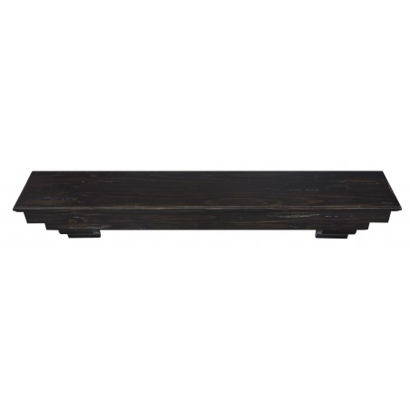 48" Celeste Espresso Finish Wood Shelf.