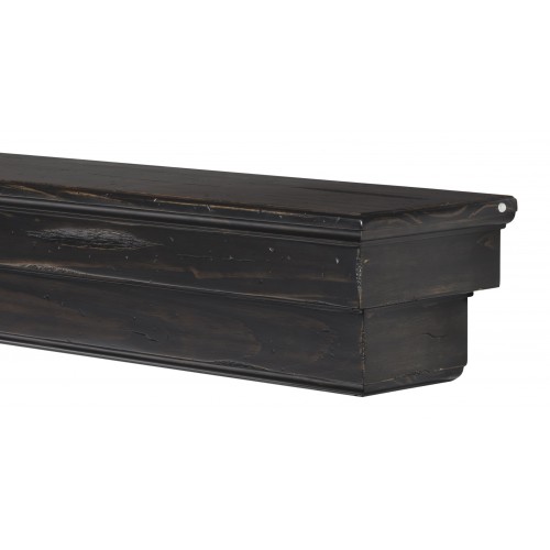 48" Celeste Espresso Finish Wood Shelf.