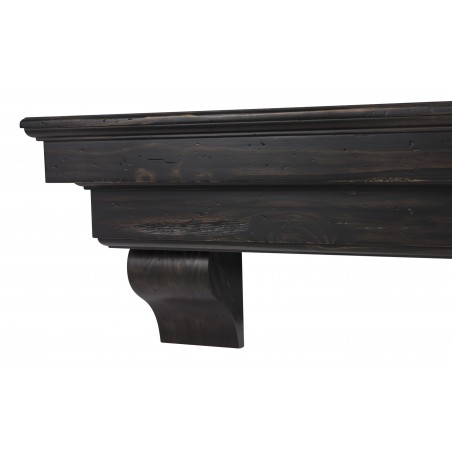 48" Celeste Espresso Finish Wood Shelf.