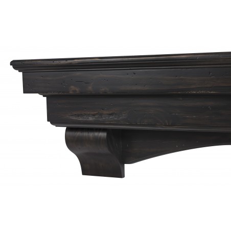 48" Celeste Espresso Finish Wood Shelf.