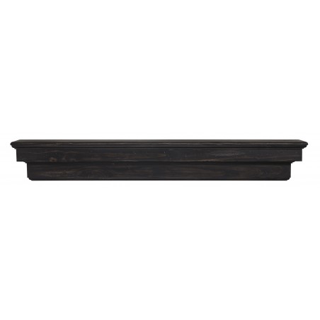 60" Celeste Espresso Finish Wood Shelf.