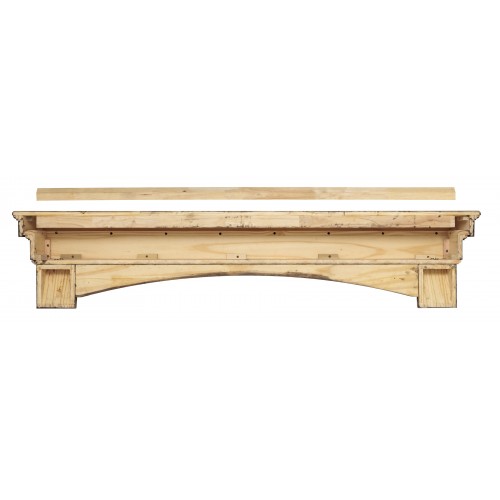 72" Celeste Dune Finish Wood Shelf.