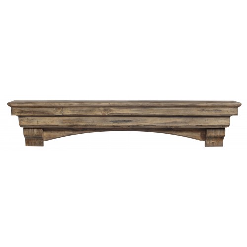 72" Celeste Dune Finish Wood Shelf.