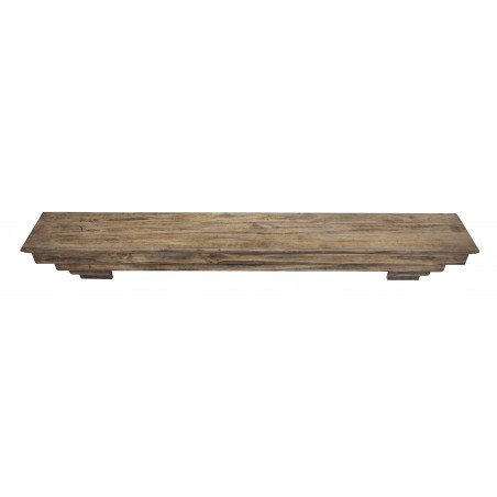 72" Celeste Dune Finish Wood Shelf.