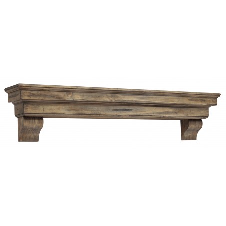 72" Celeste Dune Finish Wood Shelf.