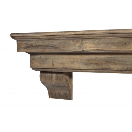 72" Celeste Dune Finish Wood Shelf.