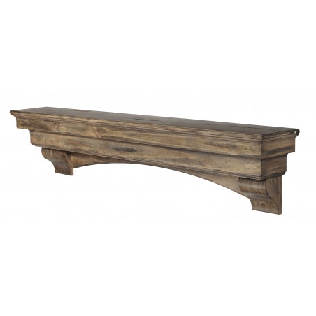 72" Celeste Dune Finish Wood Shelf.