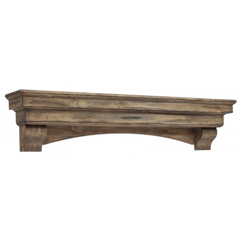 72" Celeste Dune Finish Wood Shelf.