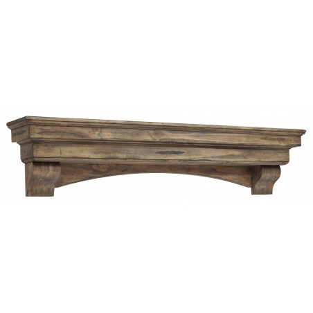 72" Celeste Dune Finish Wood Shelf.