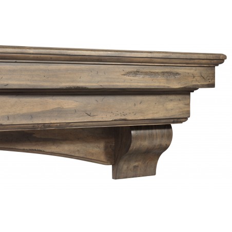 72" Celeste Dune Finish Wood Shelf.