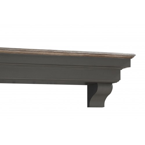 48" Hadley Cottage Finish Wood Shelf.