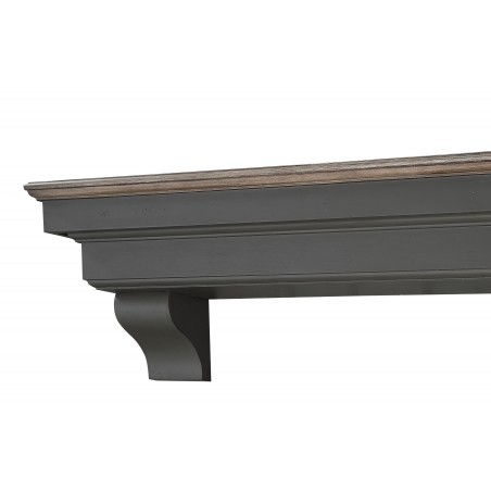 48" Hadley Cottage Finish Wood Shelf.