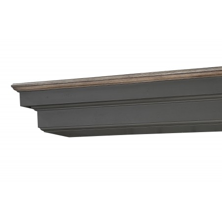 48" Hadley Cottage Finish Wood Shelf.