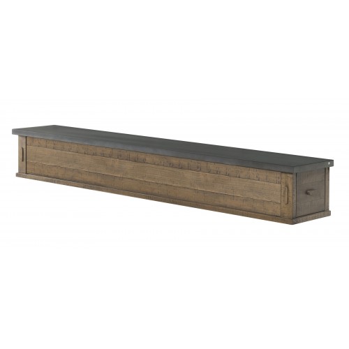 60" River Finish Wood Shelf.