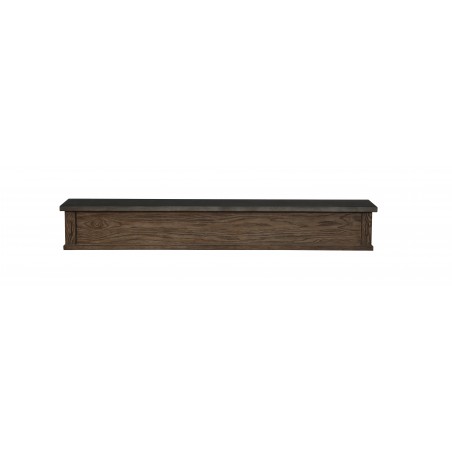 48" Brownstone Finish Wood Shelf.