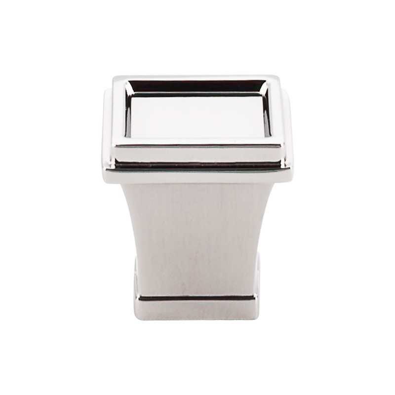 Great Wall Tapered Knob 1"  Polished Nickel