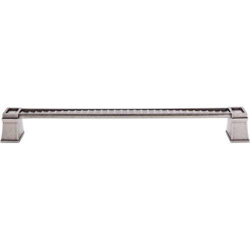 Great Wall Appliance Pull 12" (cc)  Pewter Antique
