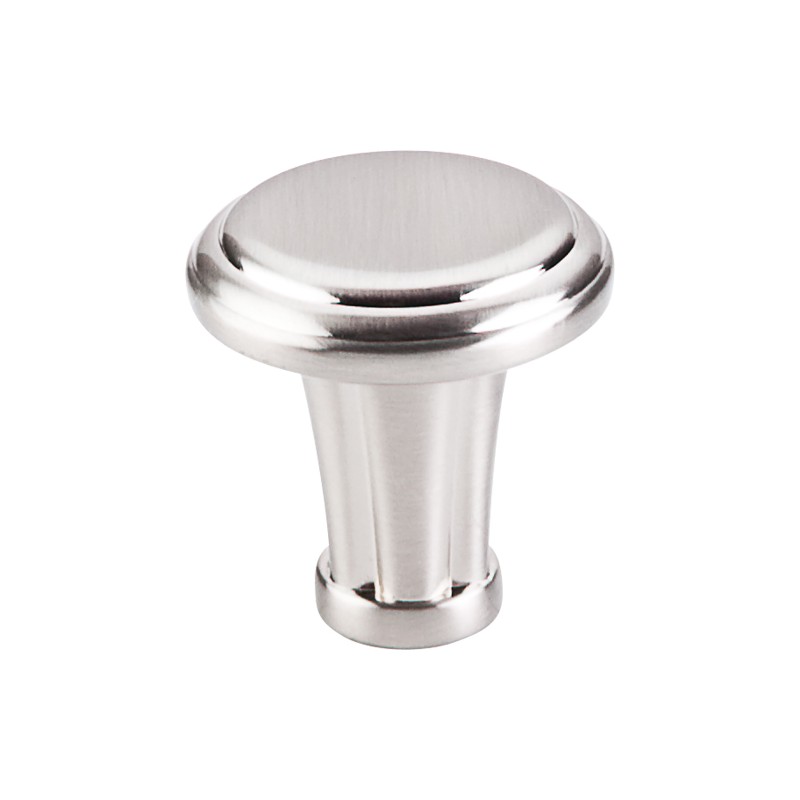 Luxor Knob Large 1 1/4"  Brushed Satin Nickel