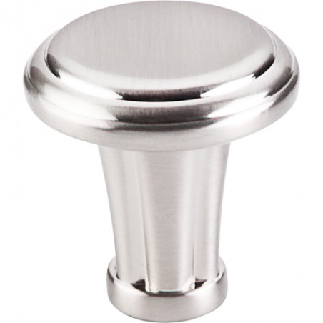 Luxor Knob Large 1 1/4"  Brushed Satin Nickel