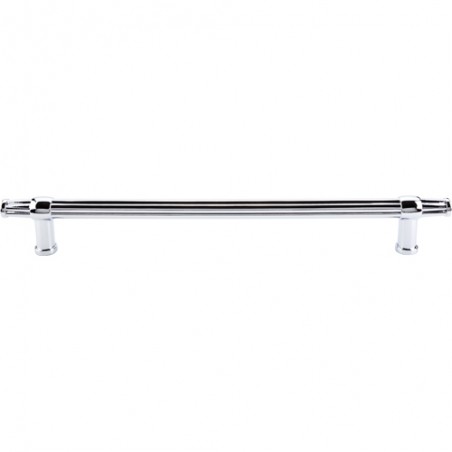 Luxor Appliance Pull 12" (cc)  Polished Chrome