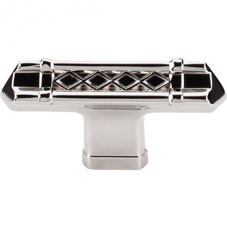 Tower Bridge THandle 2 5/8"  Polished Nickel