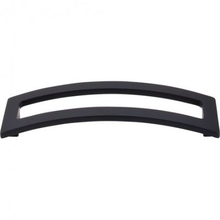 Euro Arched Pull 5" (cc)  Flat Black