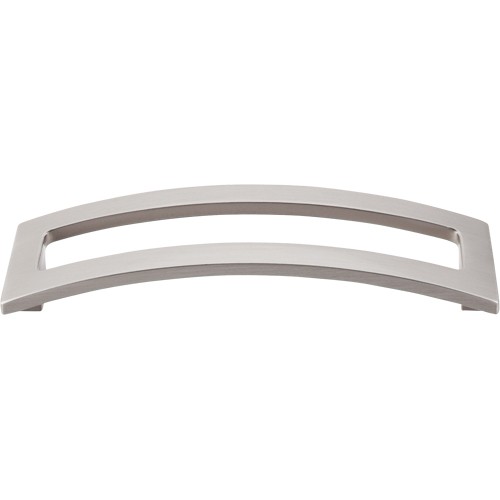 Euro Arched Pull 5" (cc)  Brushed Satin Nickel