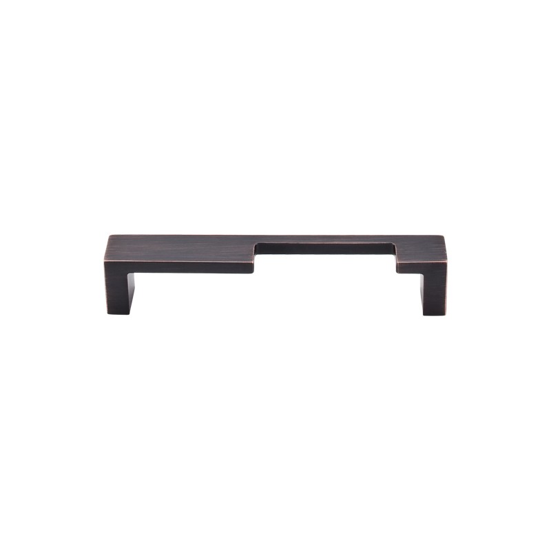 Modern Metro Notch Pull B 5" (cc)  Tuscan Bronze