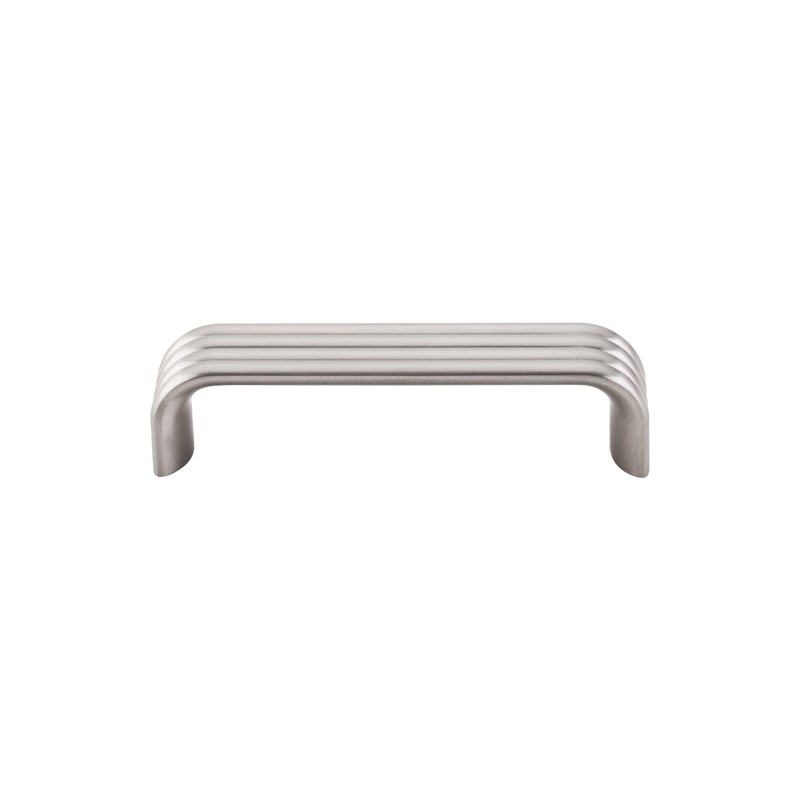 Modern Deco Pull 3 3/4" (cc)  Brushed Satin Nickel