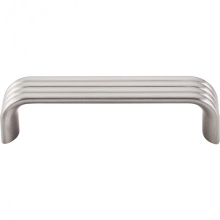 Modern Deco Pull 3 3/4" (cc)  Brushed Satin Nickel